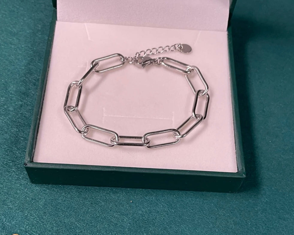 Edelstahlarmband 16+3cm