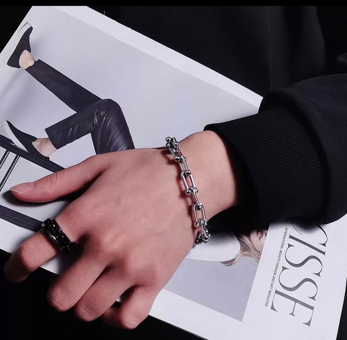 Stahlarmband 16+4 cm